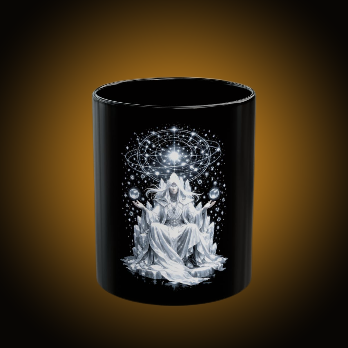 Arcanist Light Version Black Mug