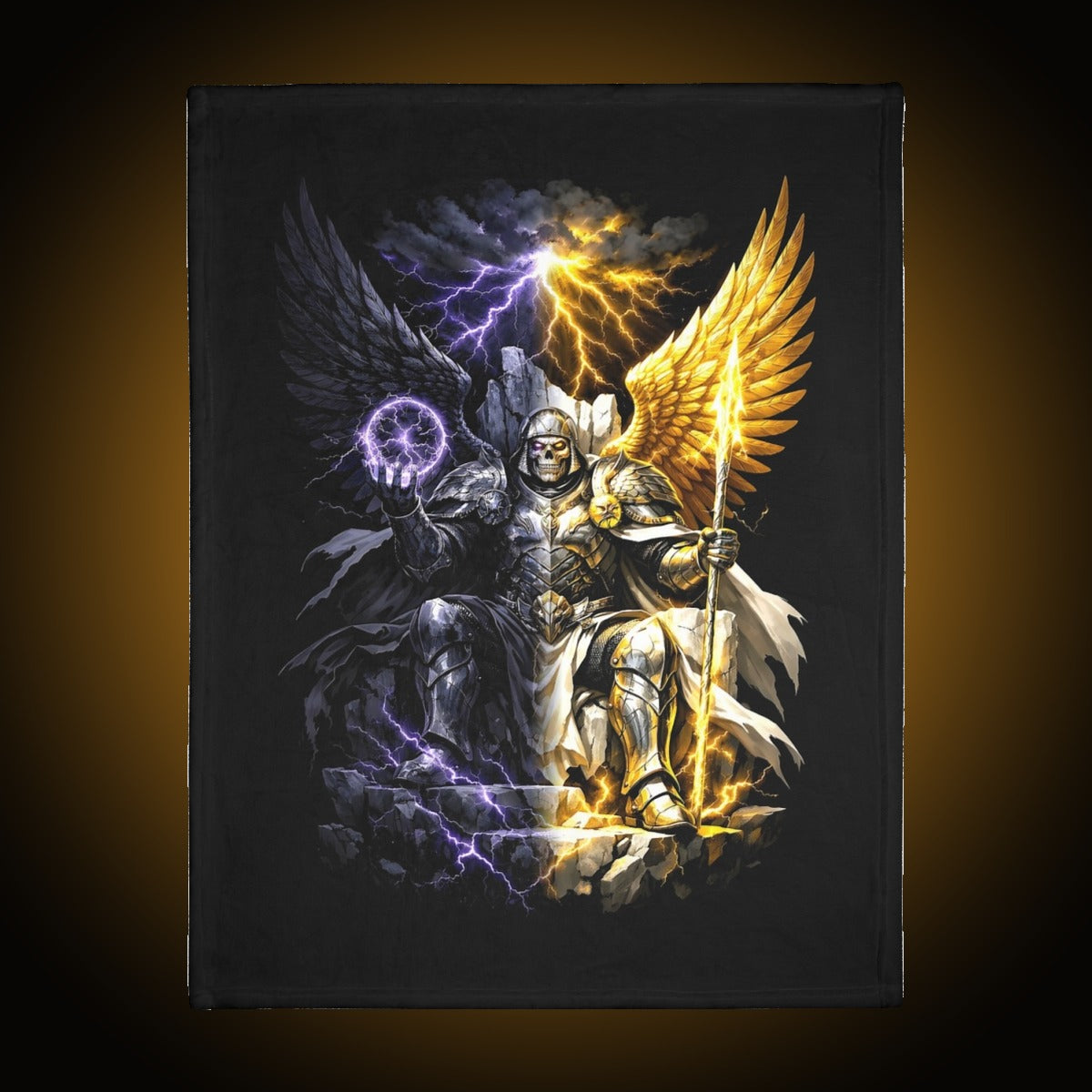 Storm Bringer Split-Face Blanket