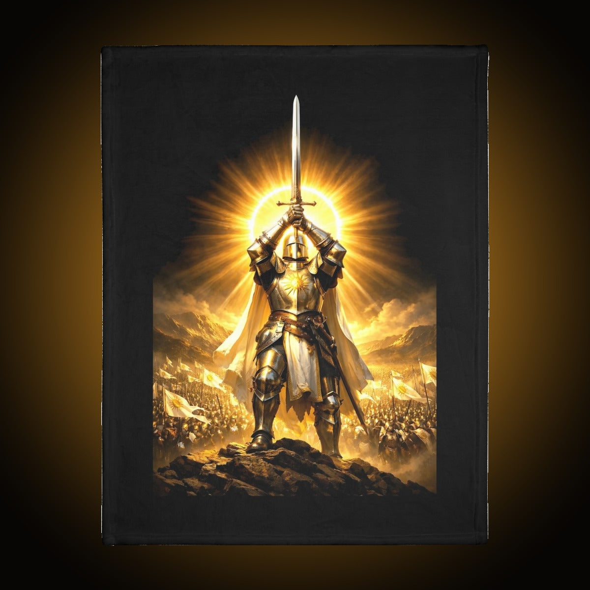Sun Brother Light Front Dark Back Blanket