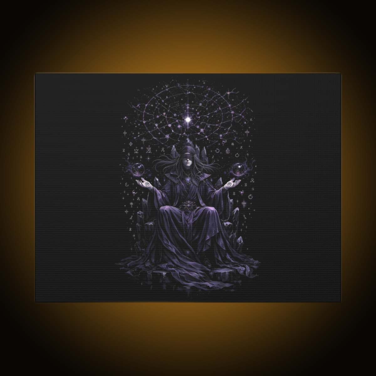 Arcanist Dark Version Canvas