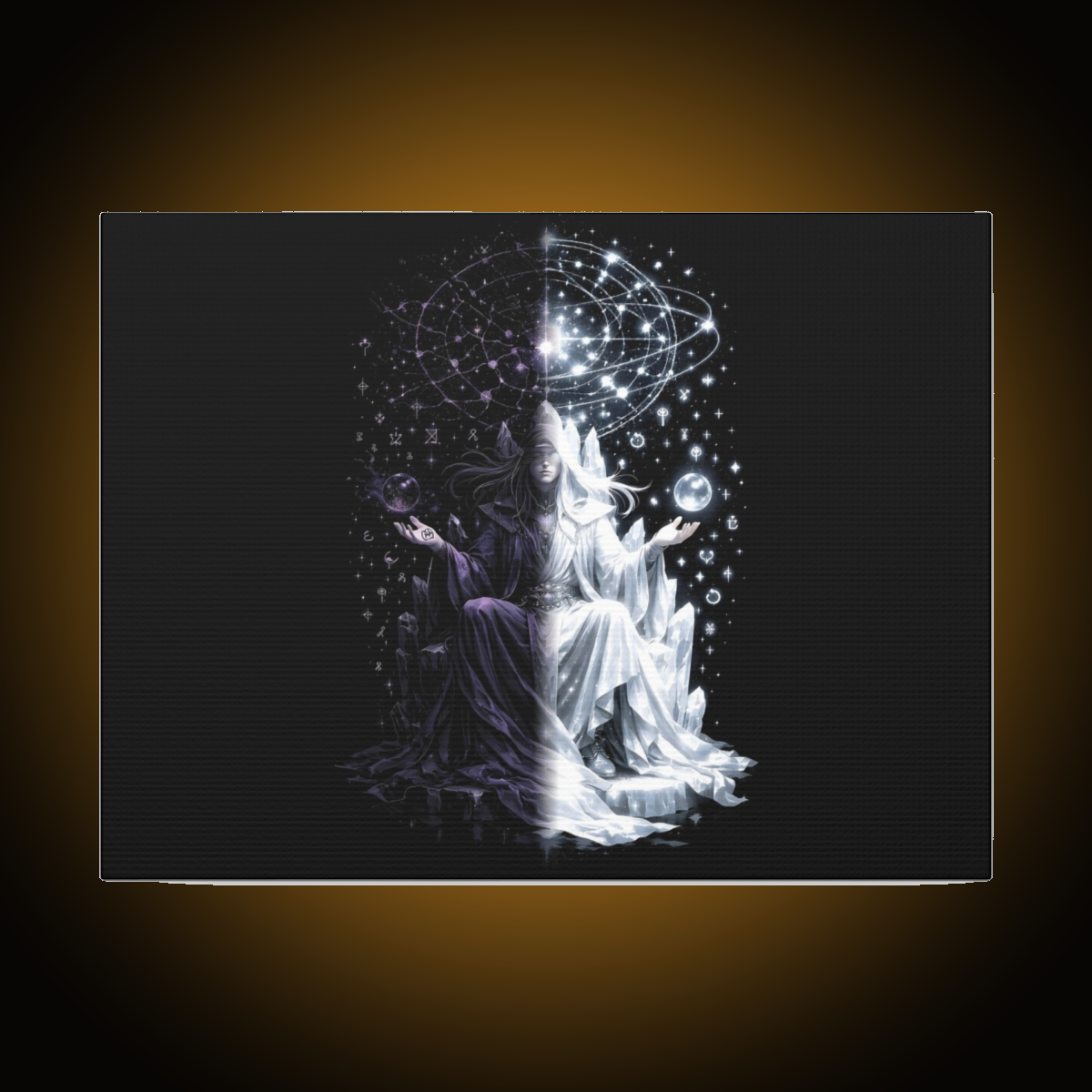Arcanist Split-Face Canvas