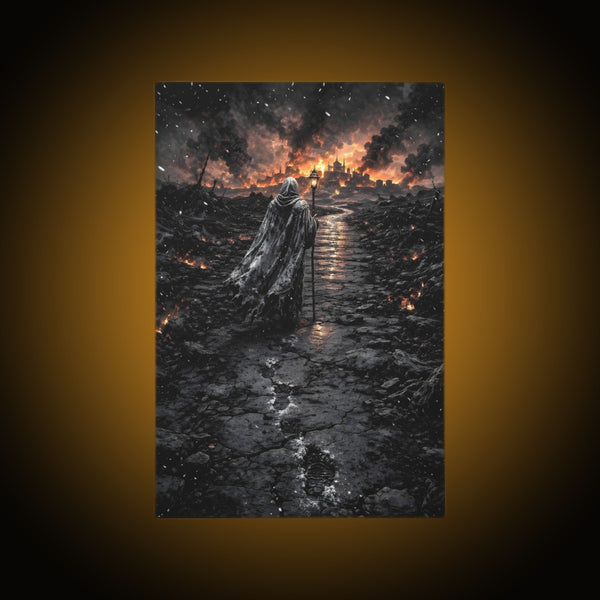 Ash Pilgrim Dark Version Canvas
