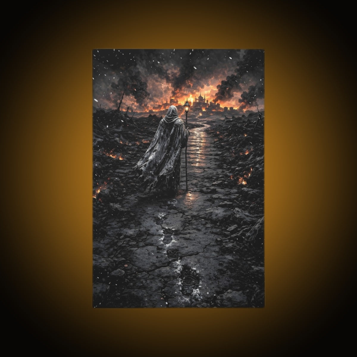 Ash Pilgrim Dark Version Canvas