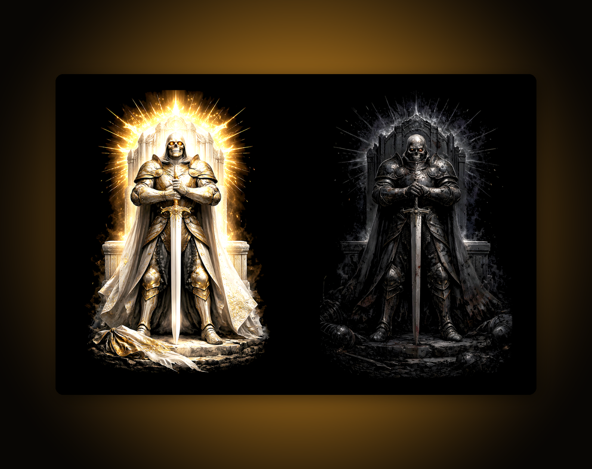 Blood Knight Light Version Desk Mat