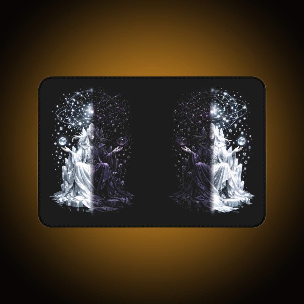 Arcanist Split-Face Reversed Desk Mat