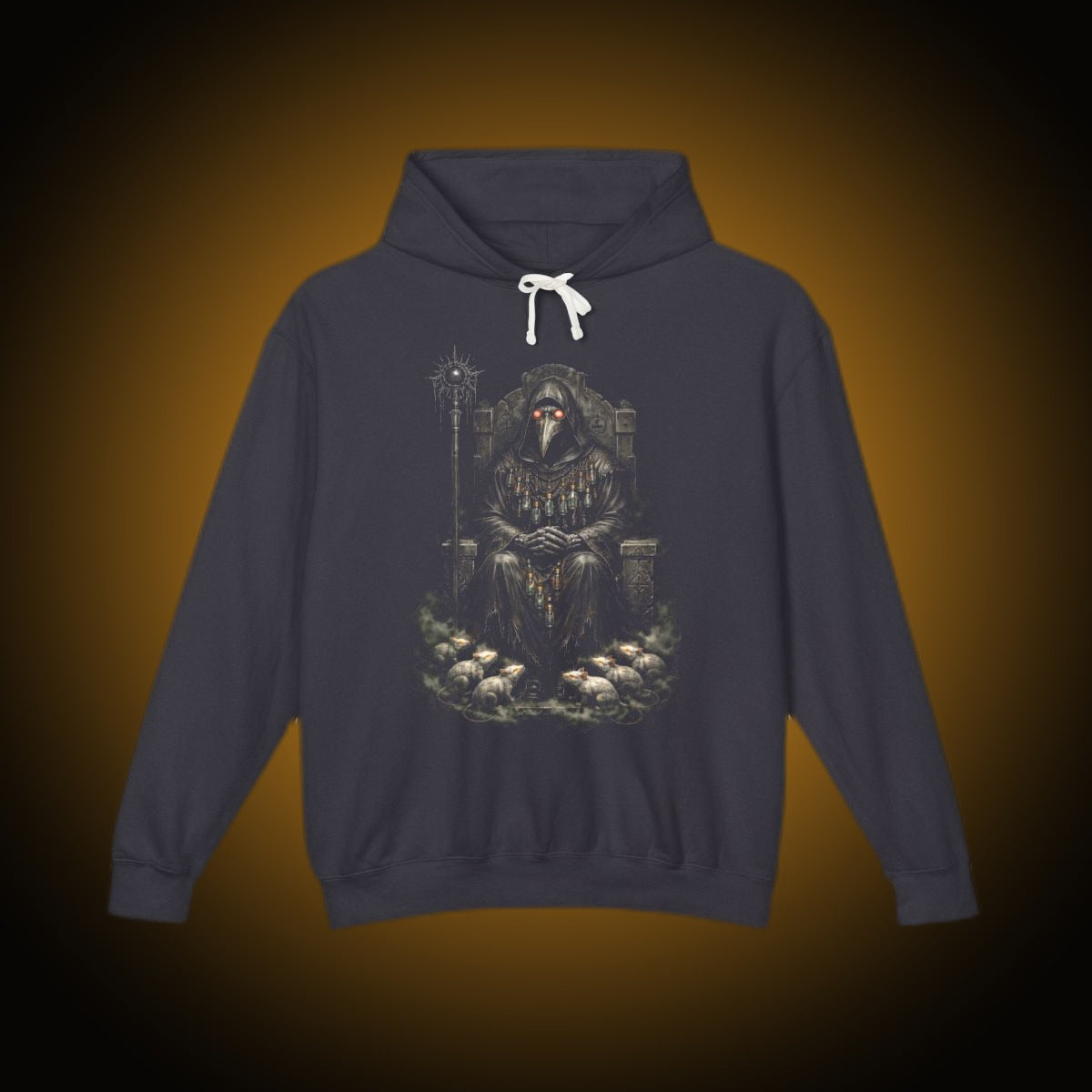Plague Warden Dark Front Light Back Hoodie