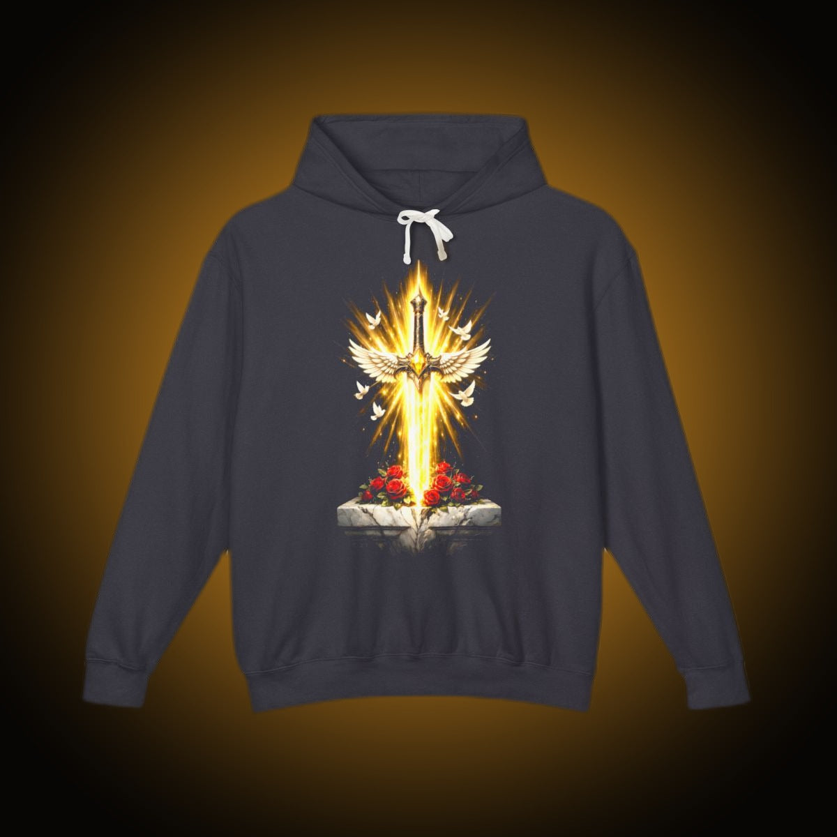 Sword Light Front Dark Back Hoodie