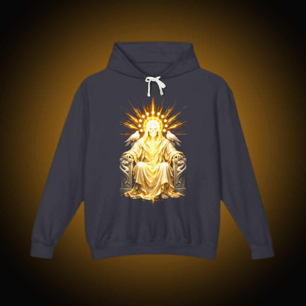 Skeleton God Light Front Dark Back Hoodie