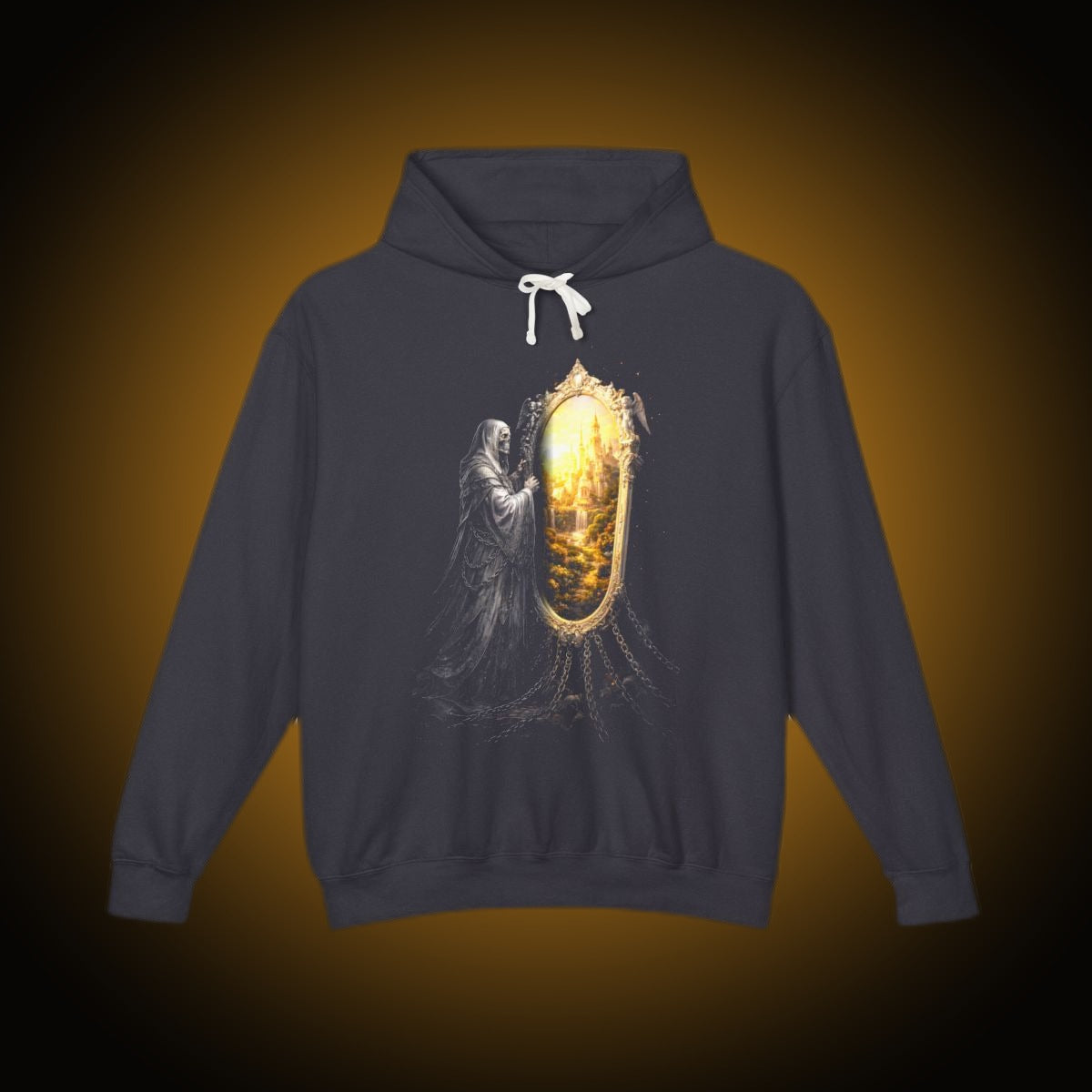 Mirror Maiden Split-Face Hoodie