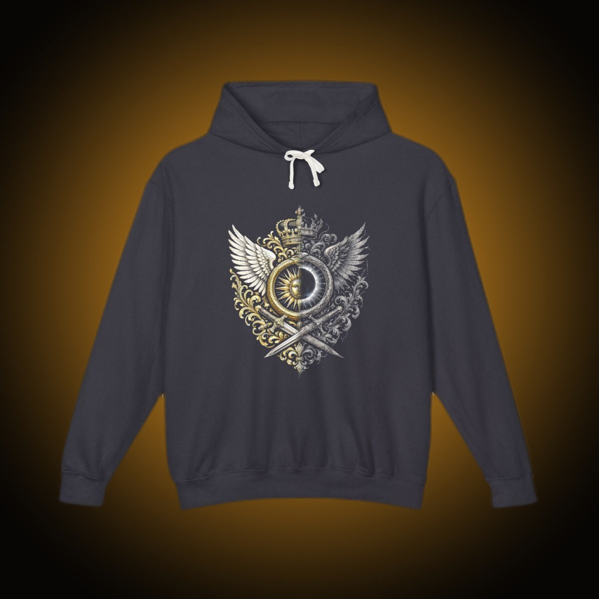 Sigil Split-Face Reversed Hoodie