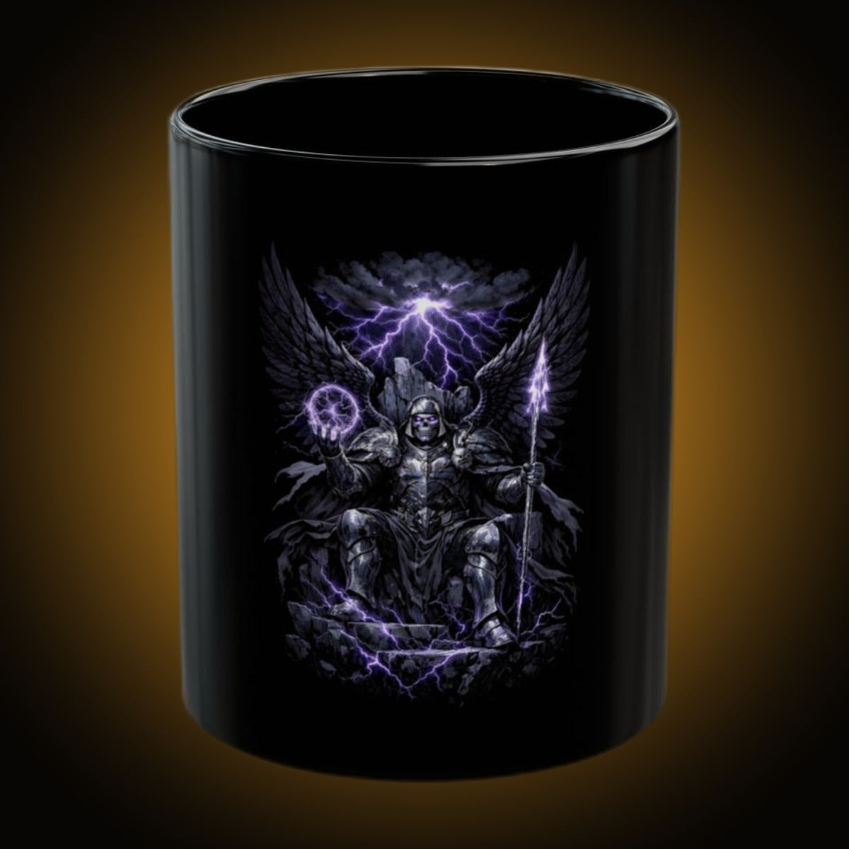 Storm Bringer Dark Version Black Mug
