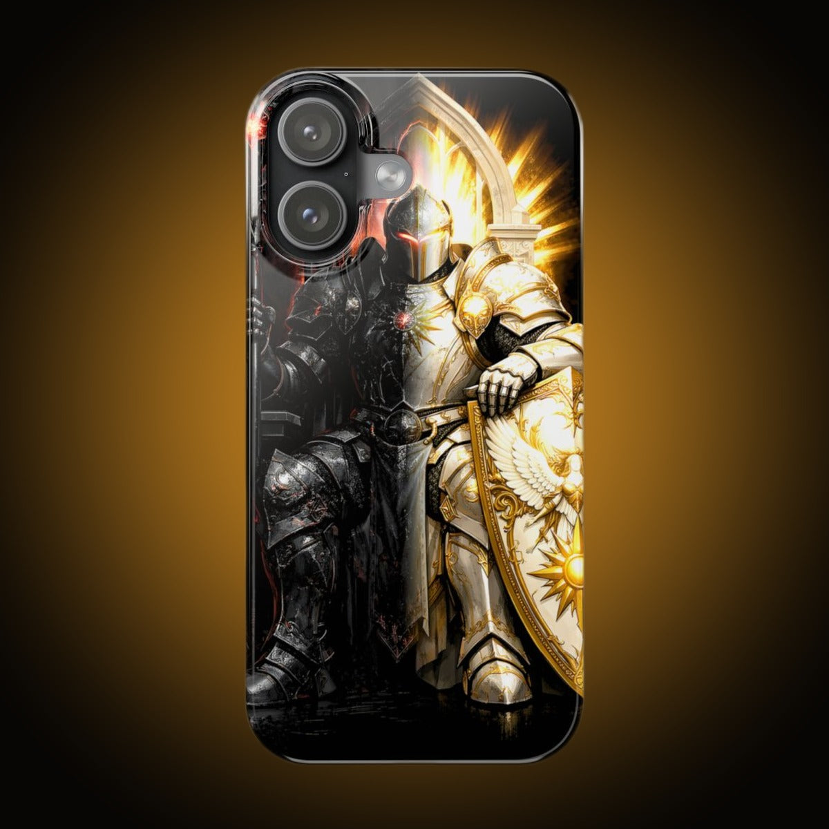 Knight Split-Face Phone Case