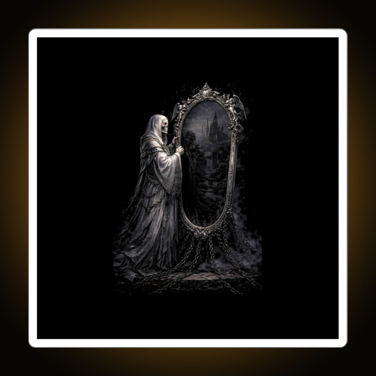 Mirror Maiden Dark Version Sticker