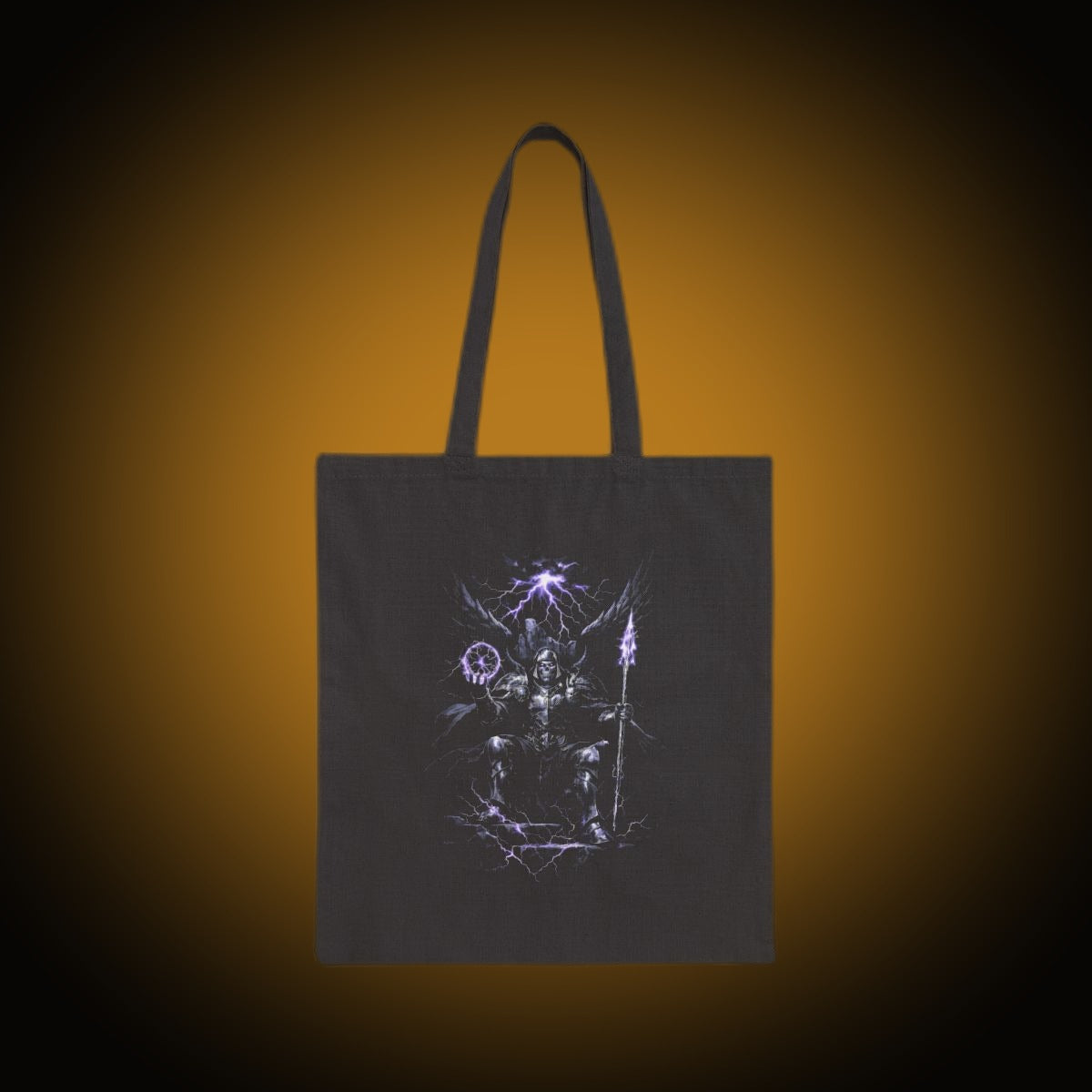 Storm Bringer Dark Front Light Back Tote Bag