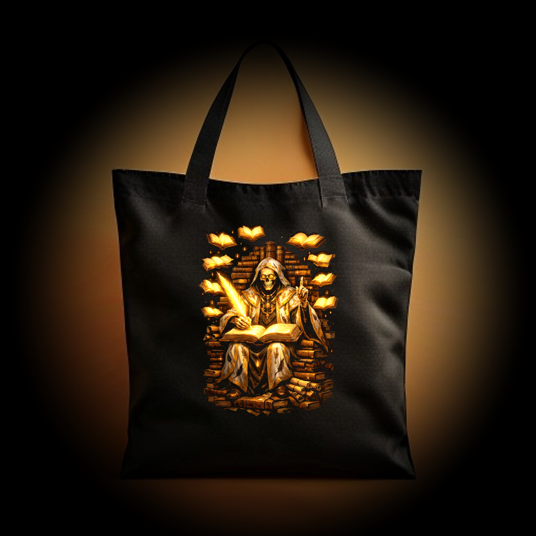 Archivist Light Front Dark Back Tote Bag