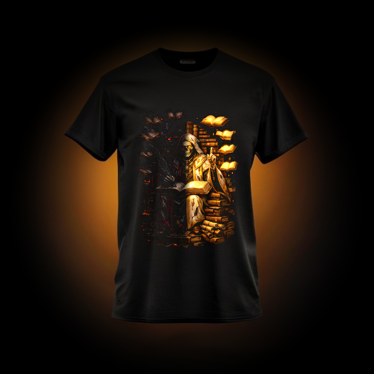 Archivist Split-Face T-Shirt