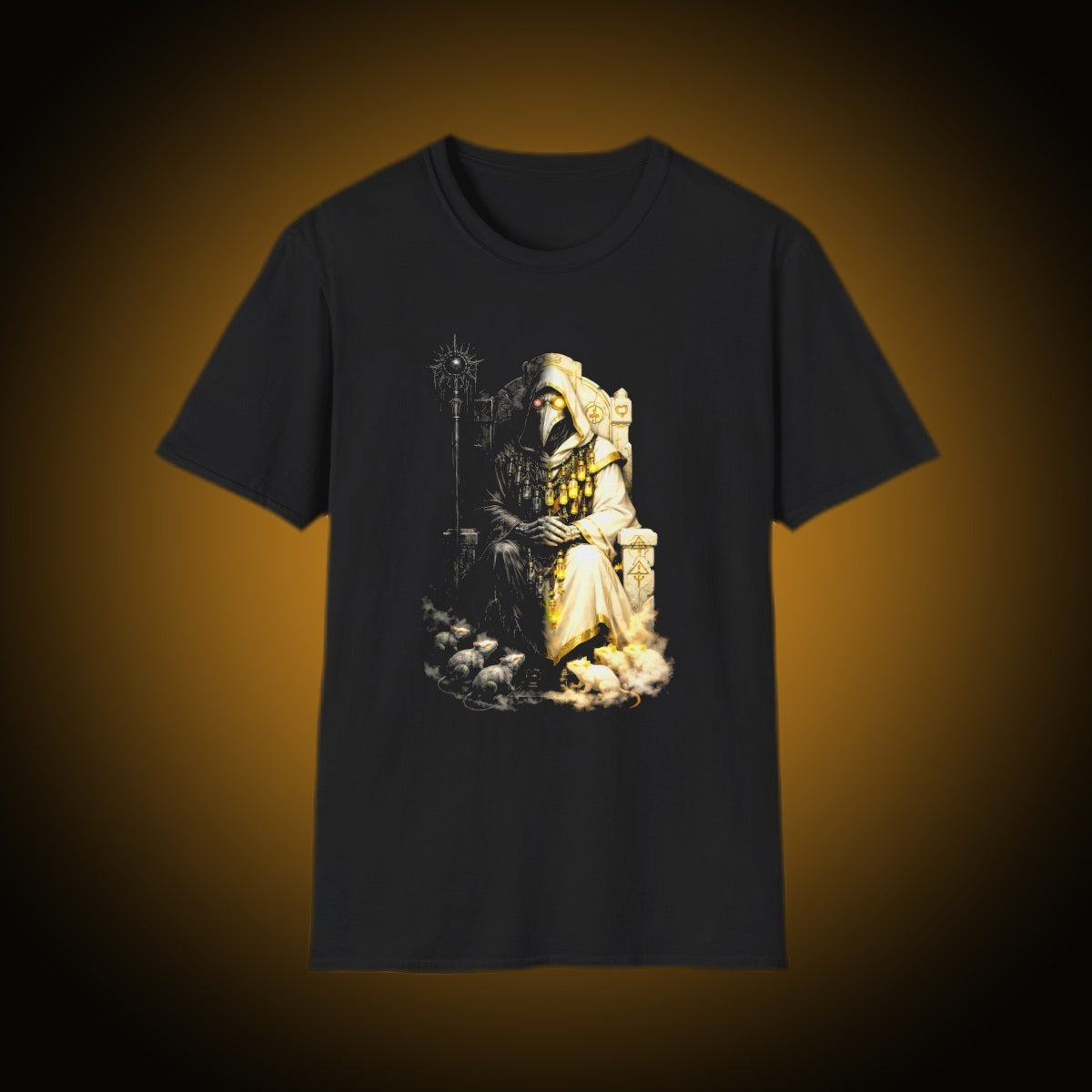 Plague Warden Split-Face T-Shirt