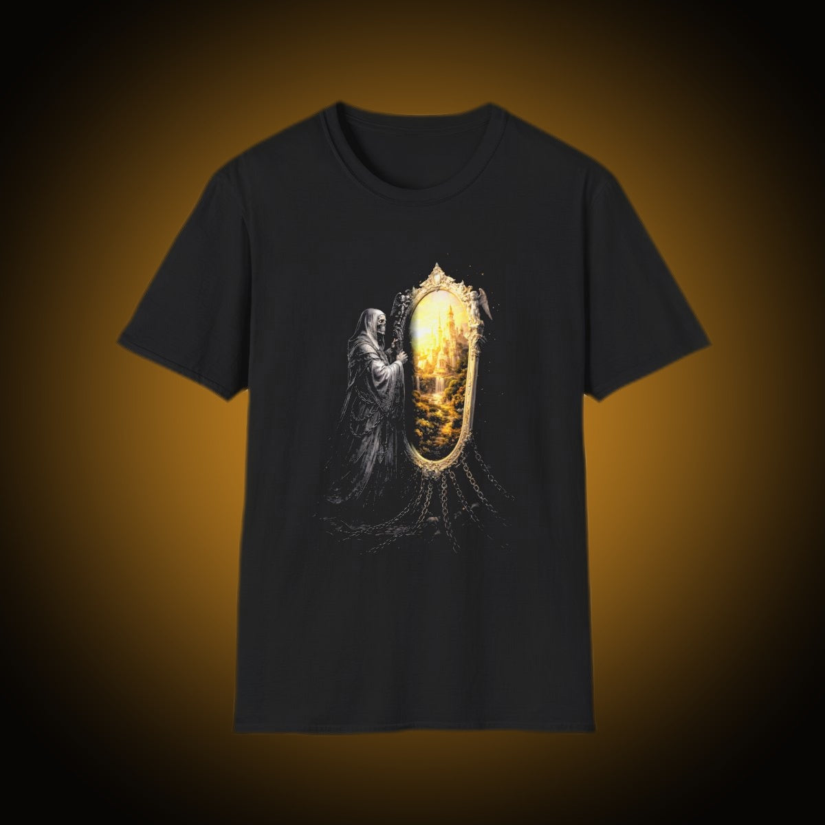 Mirror Maiden Split-Face T-Shirt
