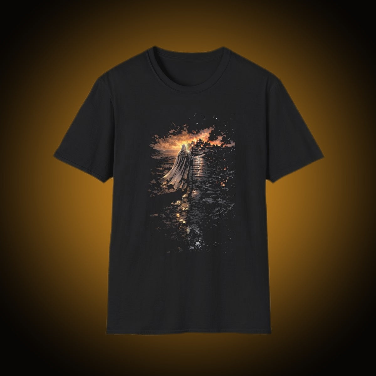 Ash Pilgrim Split-Face Reversed T-Shirt