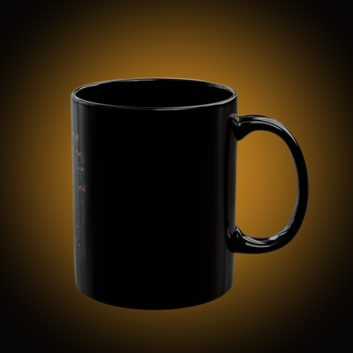 Archivist Dark Version Black Mug