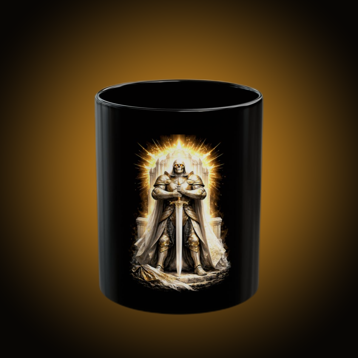 Blood Knight Light Version Black Mug