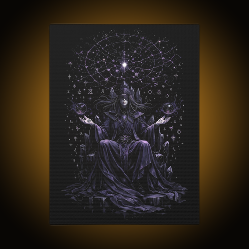 Arcanist Dark Version Canvas