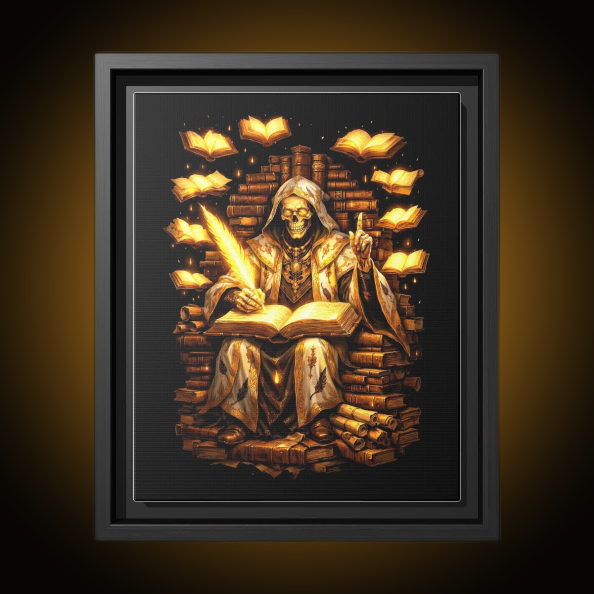 Archivist Light Version Canvas (Black Frame)