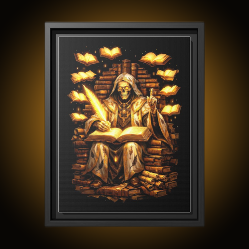 Archivist Light Version Canvas (Black Frame)
