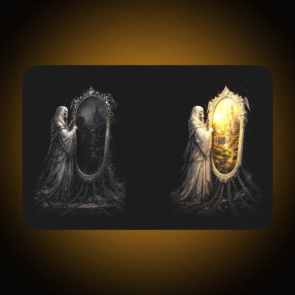 Mirror Maiden Dark Version Desk Mat