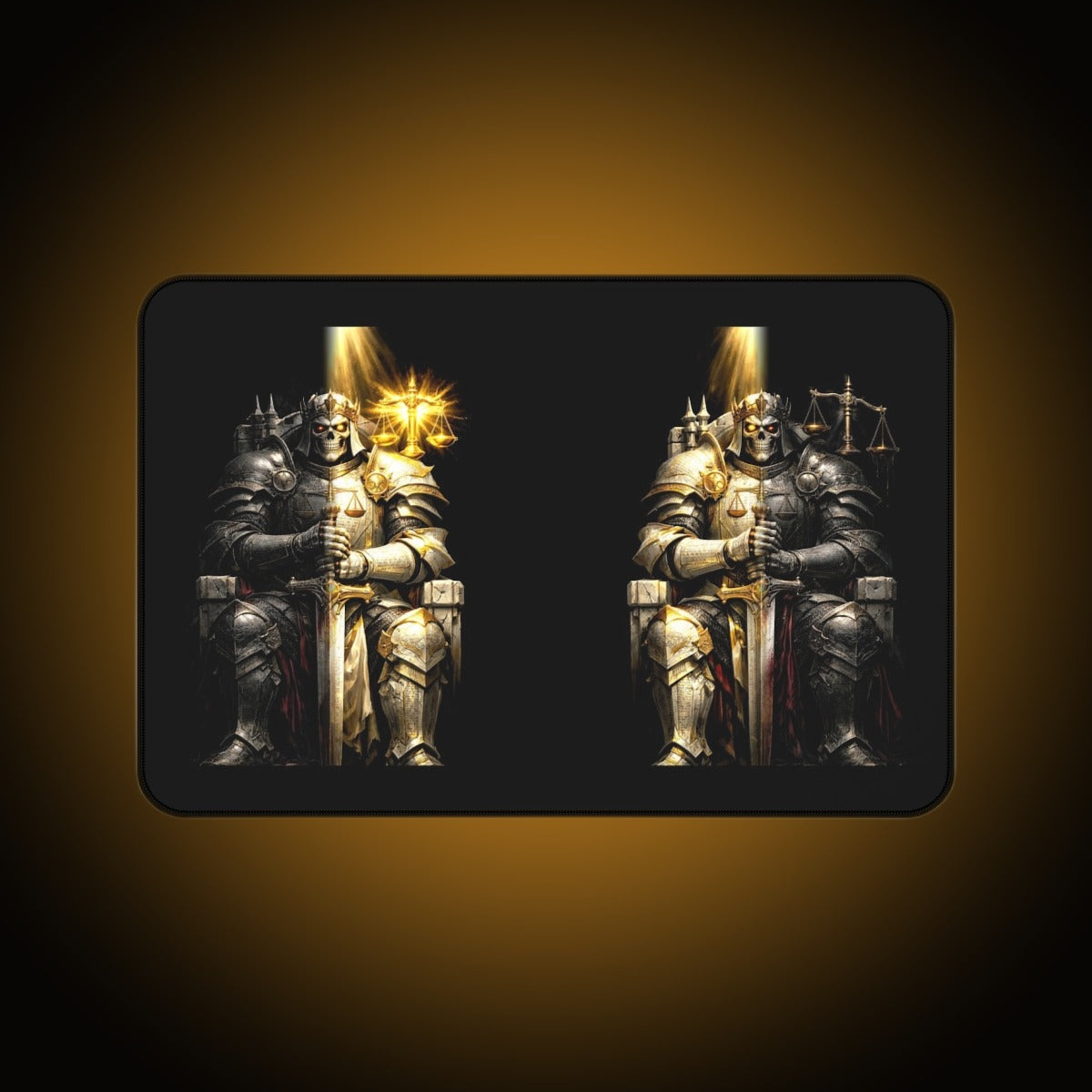 Executioner Split-Face Desk Mat