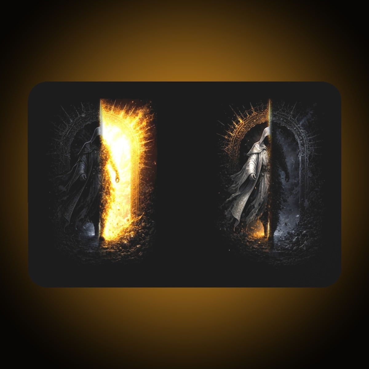 Veil Walker Split-Face Desk Mat