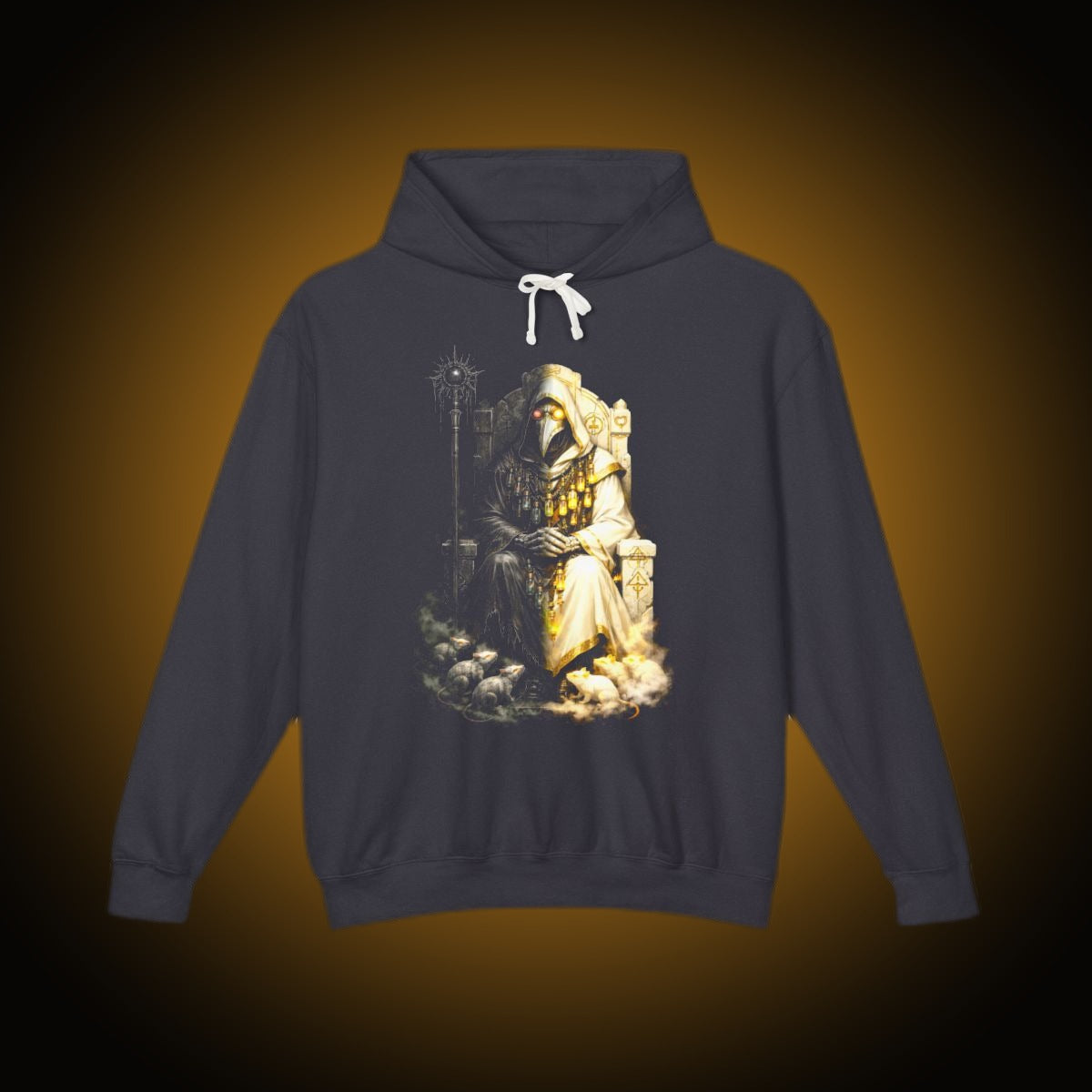 Plague Warden Split-Face Hoodie