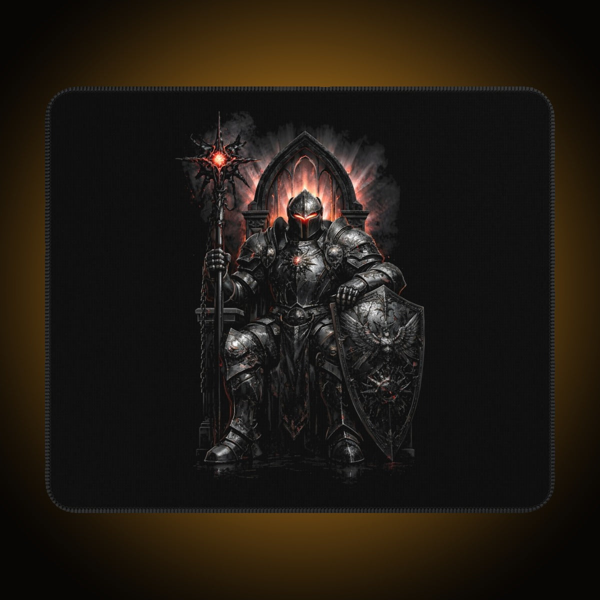 Knight Dark Version Mousepad