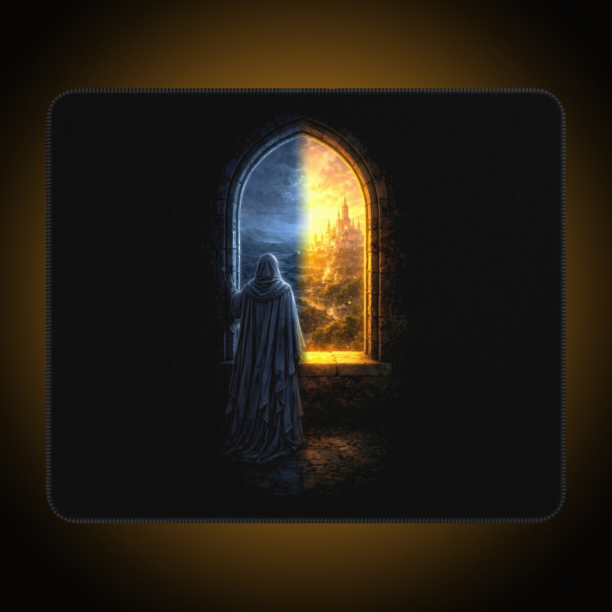 Last Witness Split-Face Mousepad