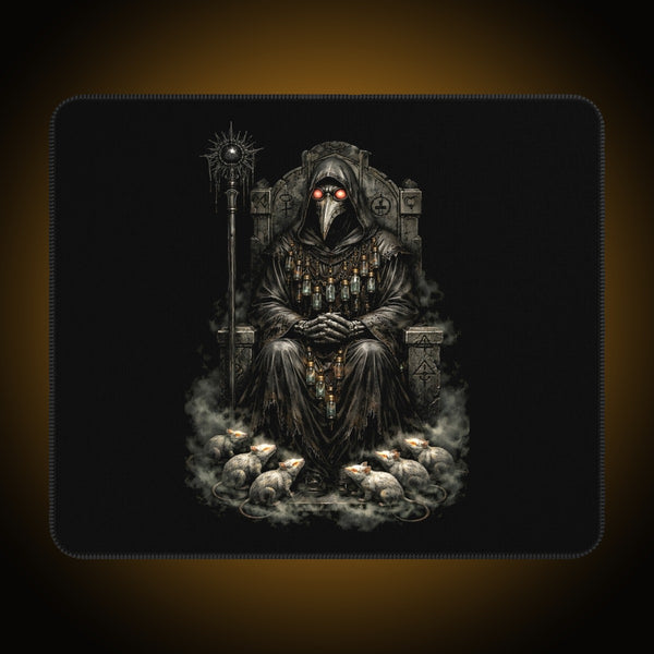 Plague Warden Dark Version Mousepad