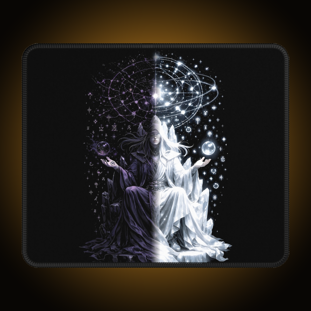 Arcanist Split-Face Mousepad
