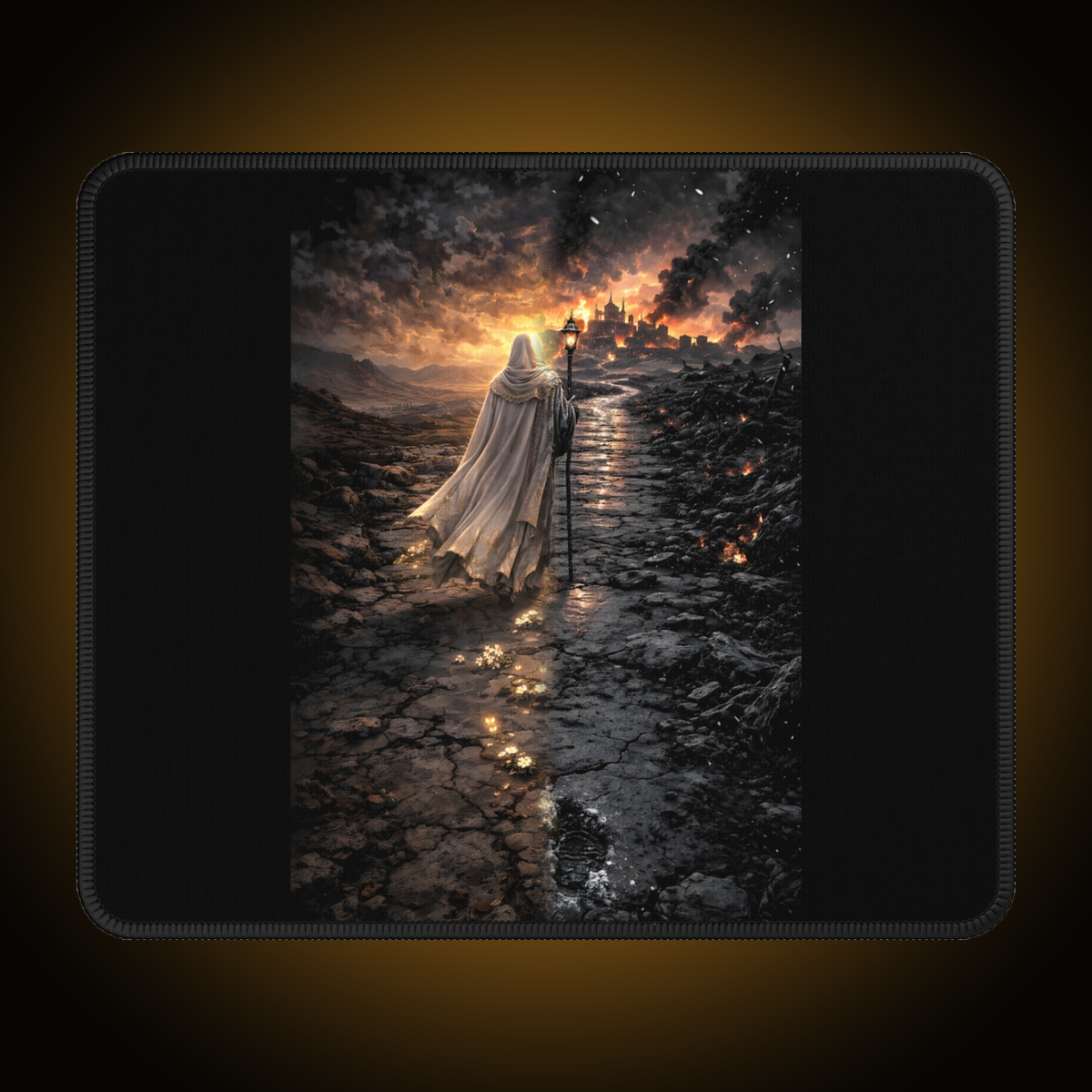Ash Pilgrim Split-Face Reversed Mousepad