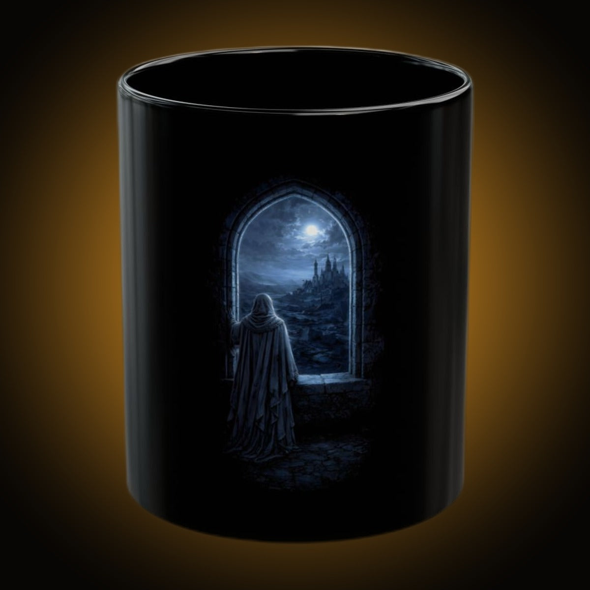 Last Witness Dark Version Black Mug