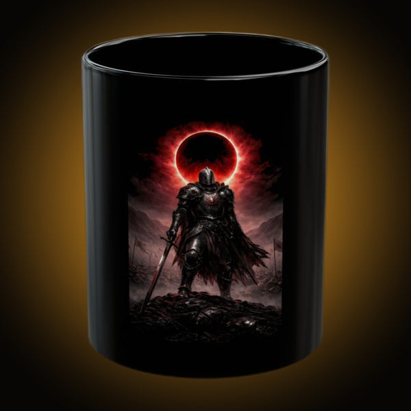 Sun Brother Dark Version Black Mug