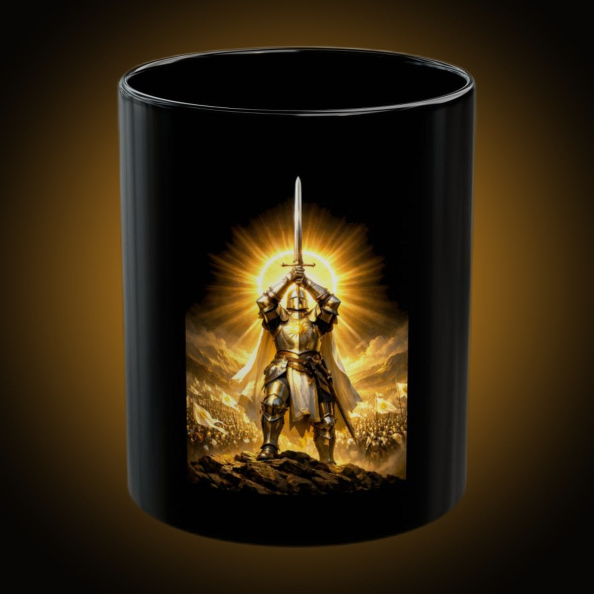Sun Brother Light Version Black Mug