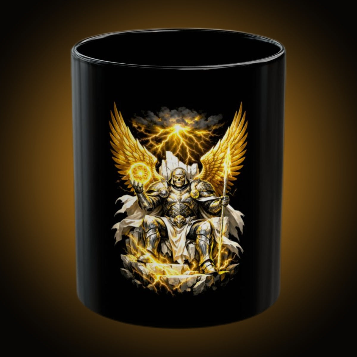 Storm Bringer Light Version Black Mug