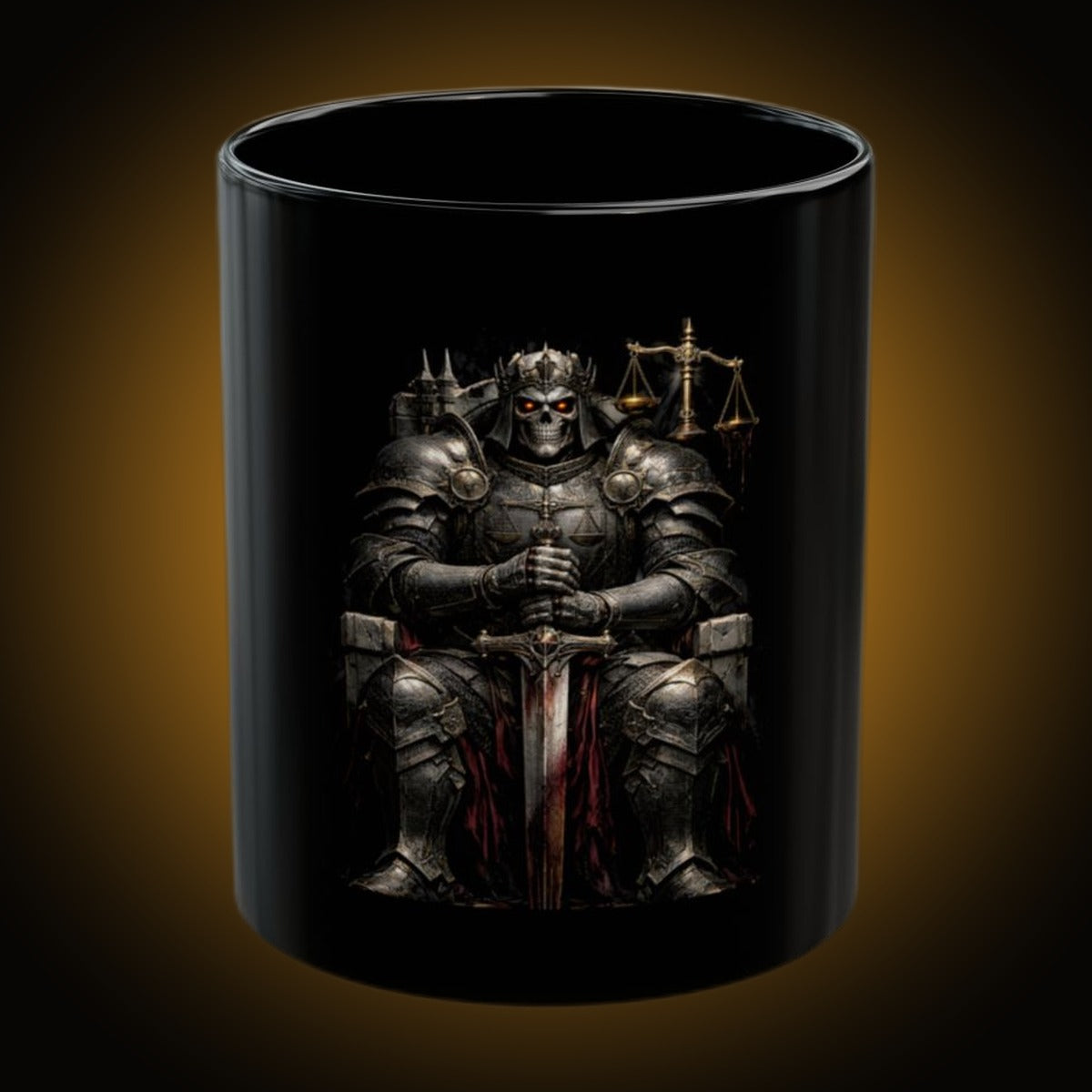 Executioner Dark Version Black Mug