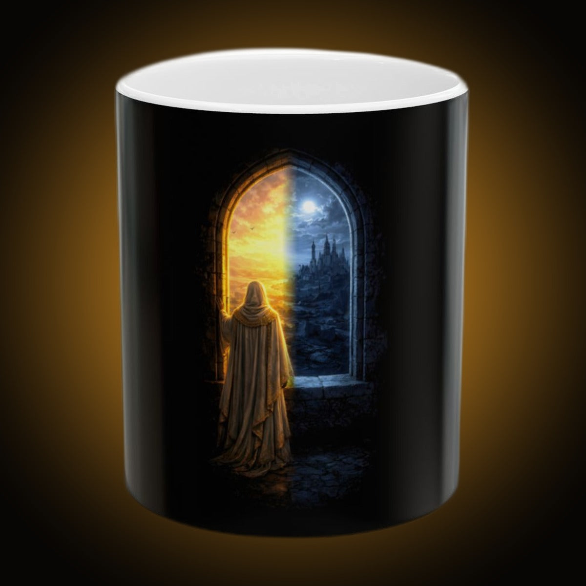 Last Witness Split-Face Reversed Mug