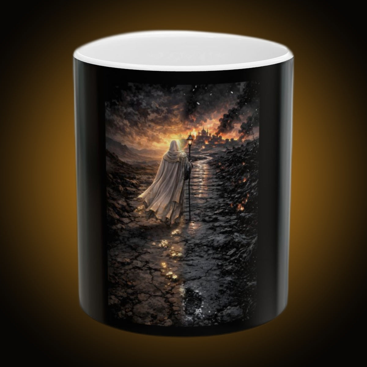Ash Pilgrim Split-Face Reversed Mug