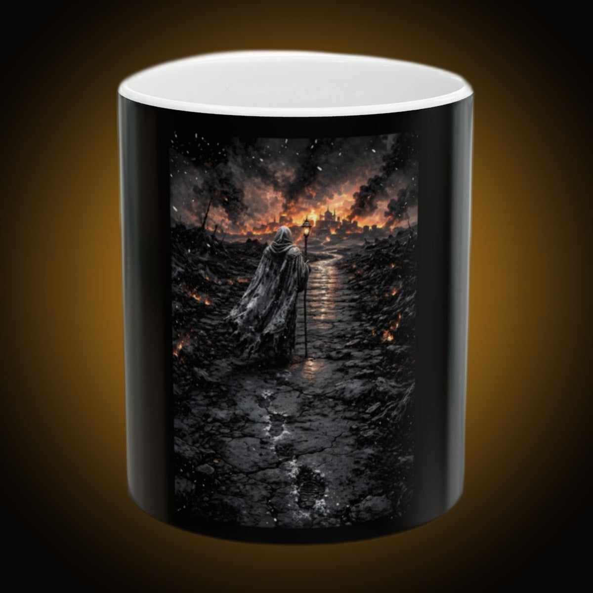 Ash Pilgrim Triple Panel Mug