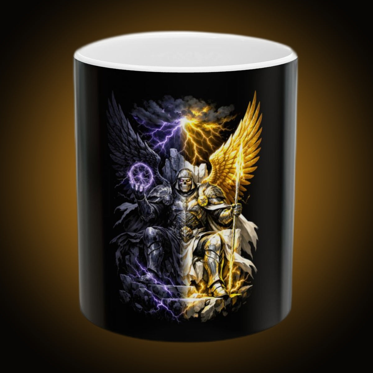 Storm Bringer Split-Face Mug