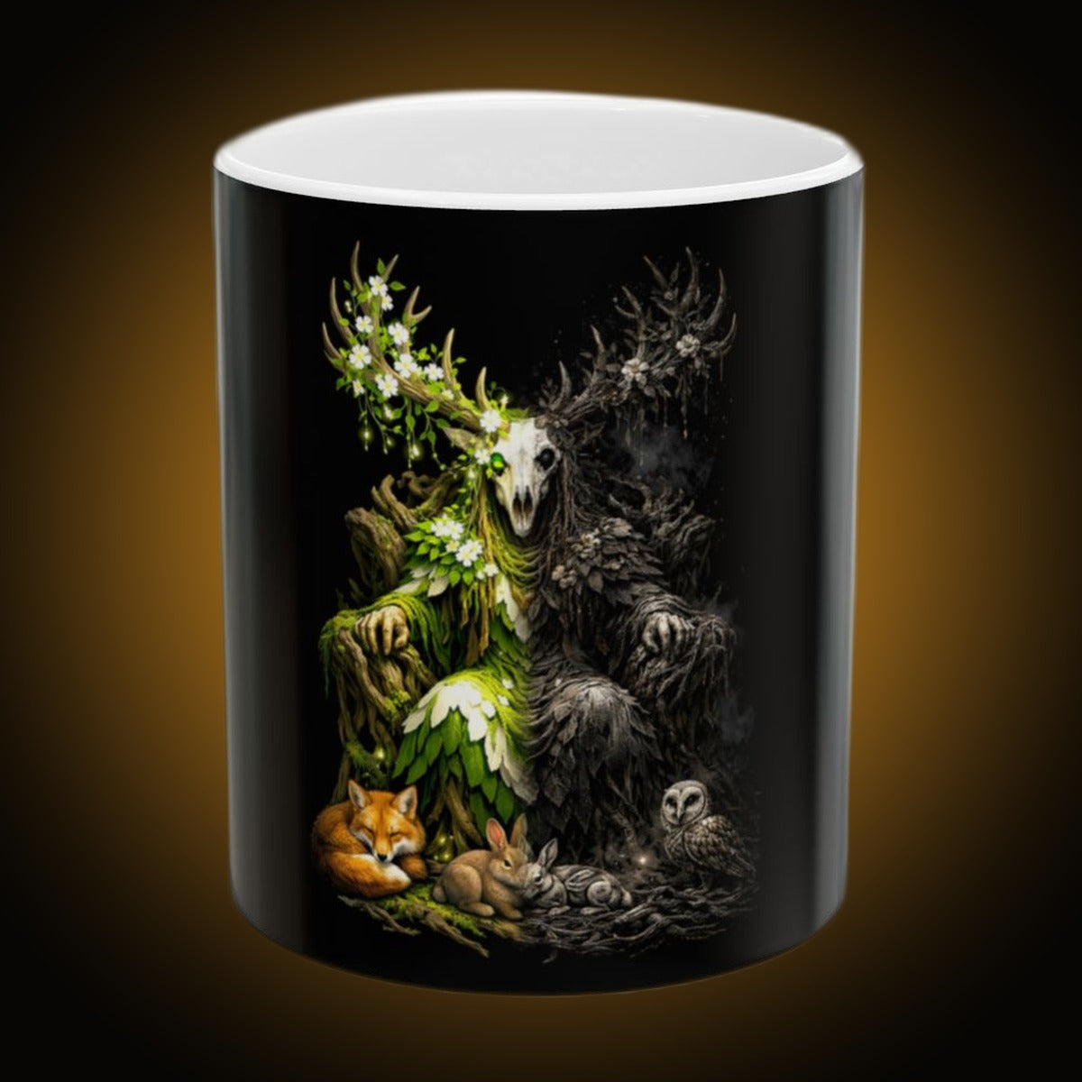 Druid Split-Face Reversed Mug