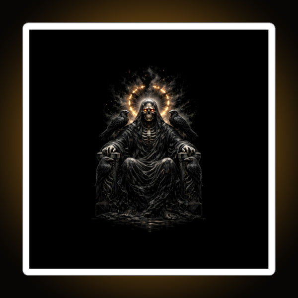 Skeleton God Dark Version Sticker