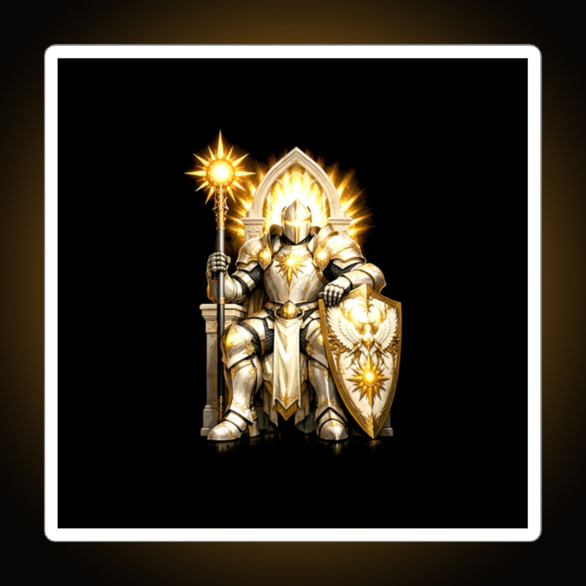 Knight Light Version Sticker