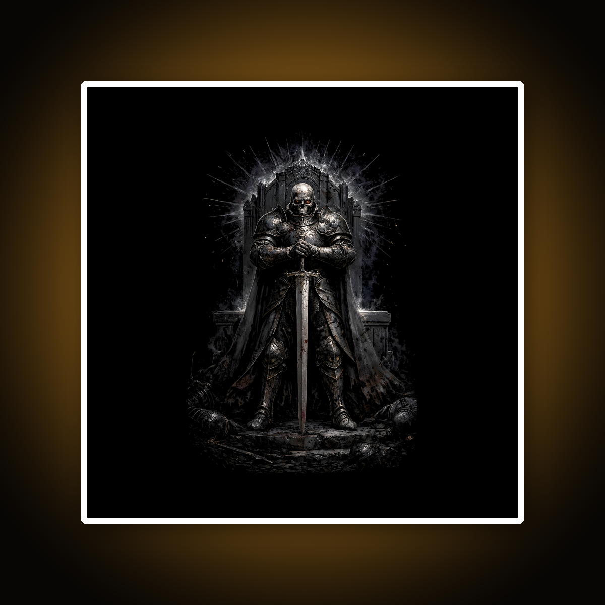 Blood Knight Dark Version Sticker